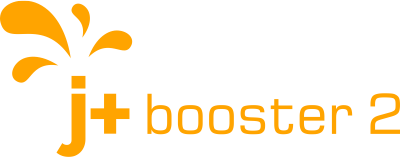 Logo J+ Booster 2 cargador portátil para auto eléctrico