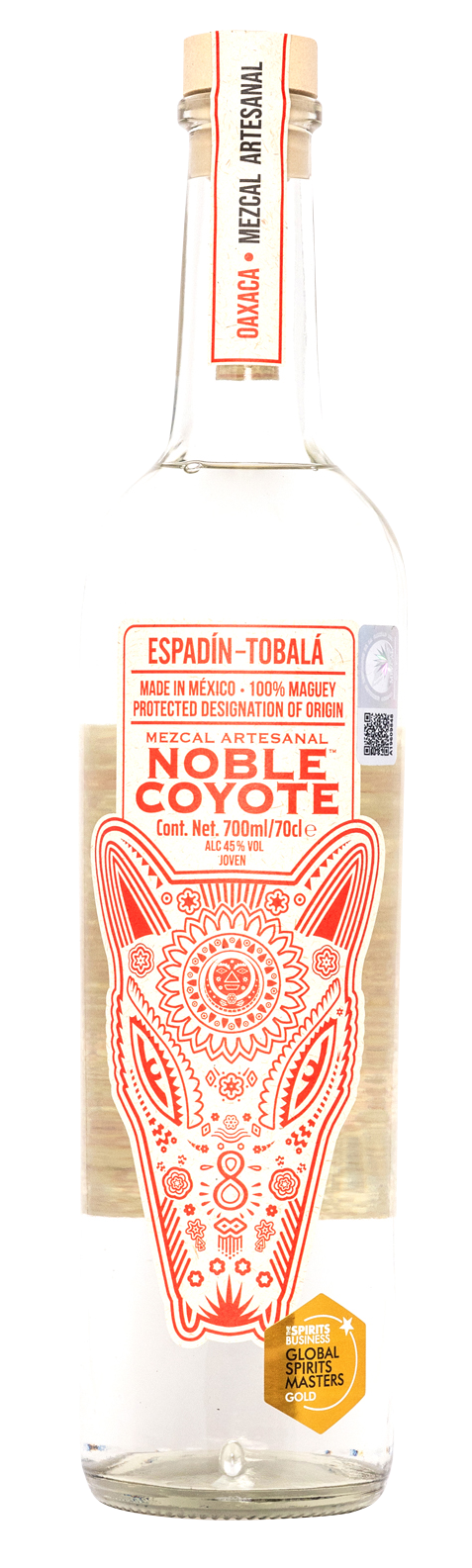 Mezcal Espadín Tobalá Noble Coyote