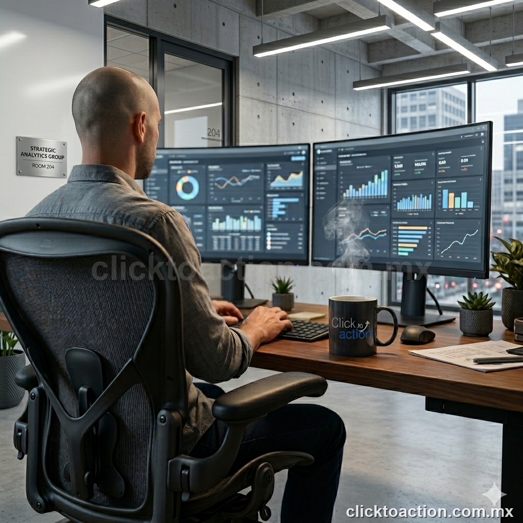 Especialista Google Ads optimizando campanas en Click to Action Mexico