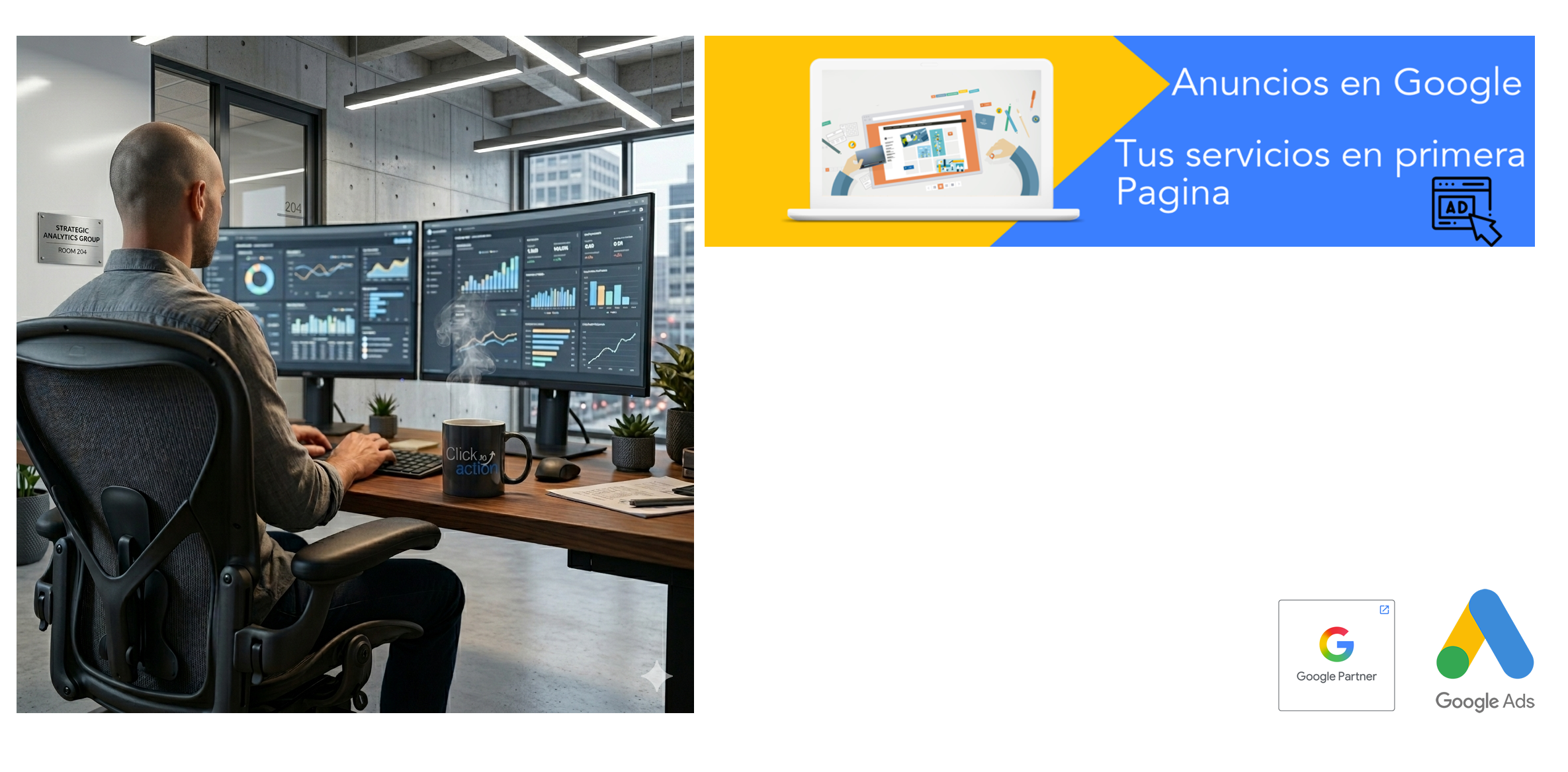 Agencia Google Ads Mexico — Anuncios en Google, tus servicios en primera pagina